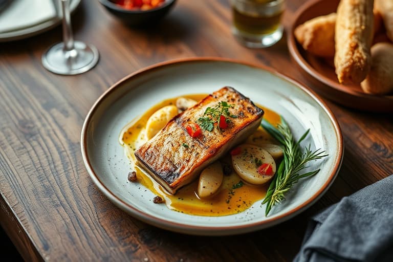 Sikterte laks på sedertrespyd