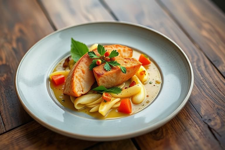 Biff satay med Hoisun-dippsaus