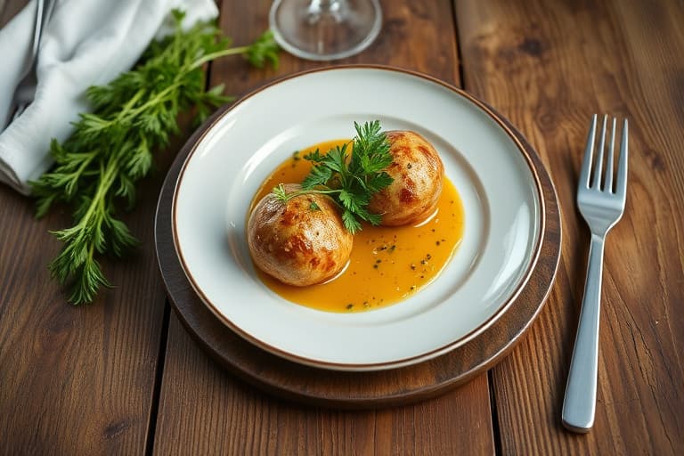 Langtidskokt svenske kjøttboller