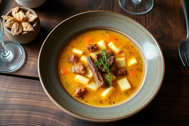 Stor Miso-middagssuppe