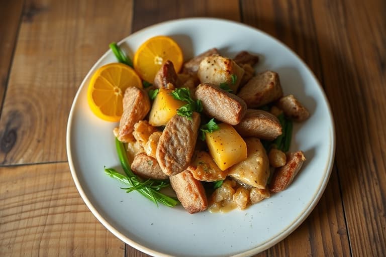 Pennsylvania Dutch-potet- og brødfylling