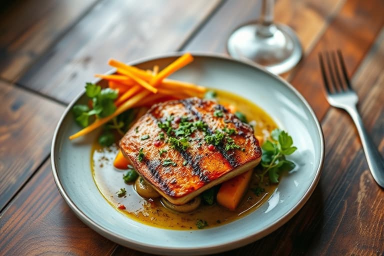 Tørrmarinert flankestek