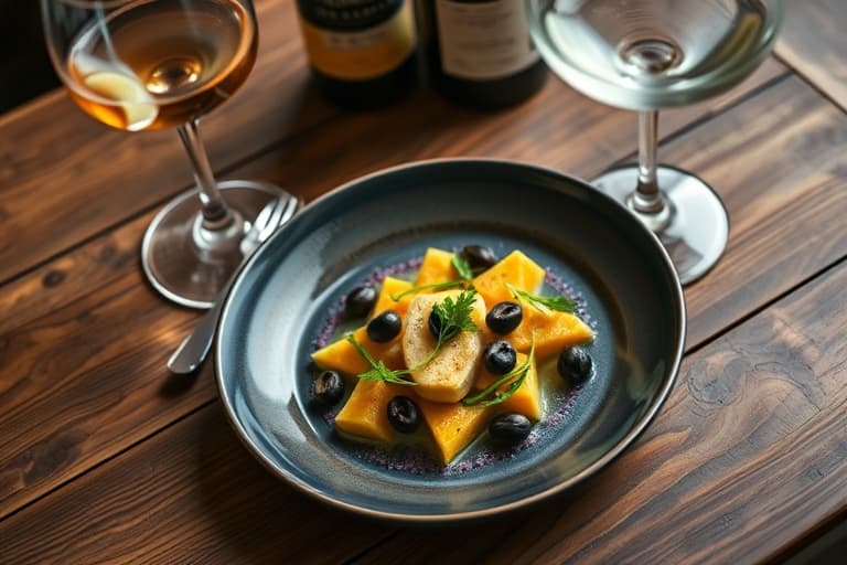 Blåmuggostfylte oliven Martini