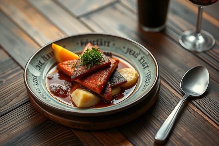 Sort kaffe-barbequesaus