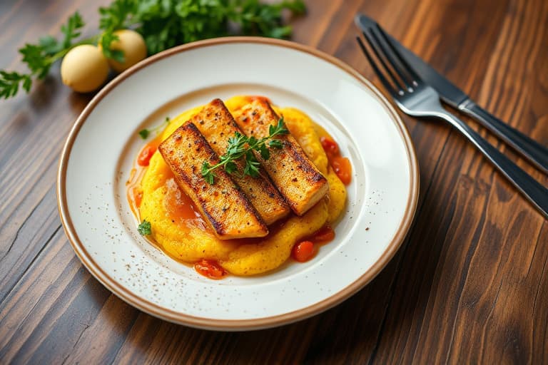 Grillet polenta