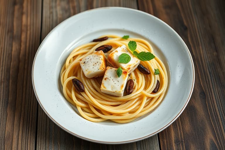 Linguine med tunfisk Puttanesca