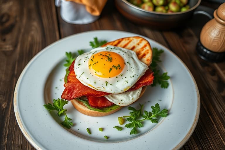 Sheetpan bacon-egg-sandwicher for en stor gruppe