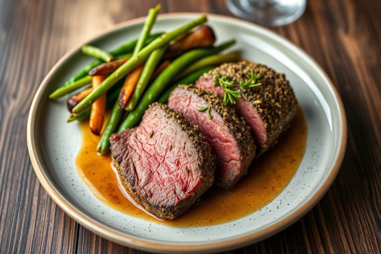 Herb Crusted Beef Tenderloin