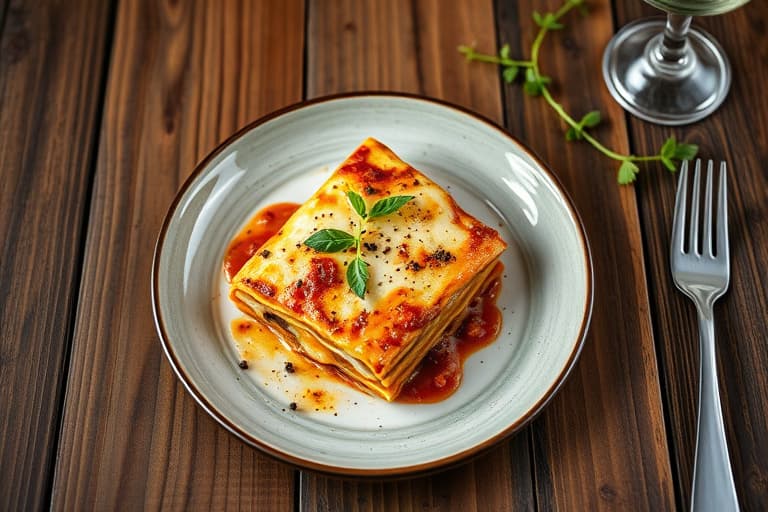 Kunstferdig Crescent-lasagne