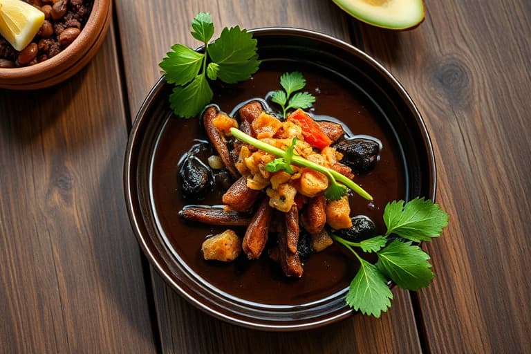 Mole Negro Oaxaqueño  
Oaxakansk svart mole