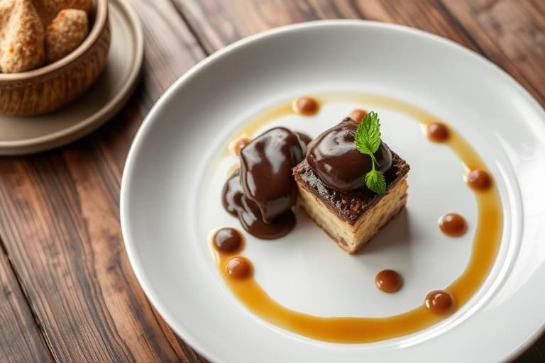 Individuelle sjokolade- og bringebærkaker uten mel