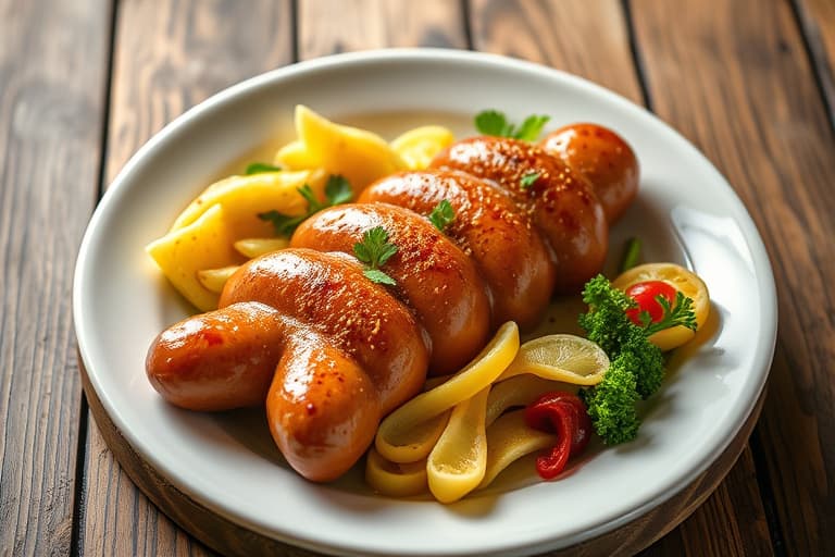 Fint sveitsisk Weisswurst