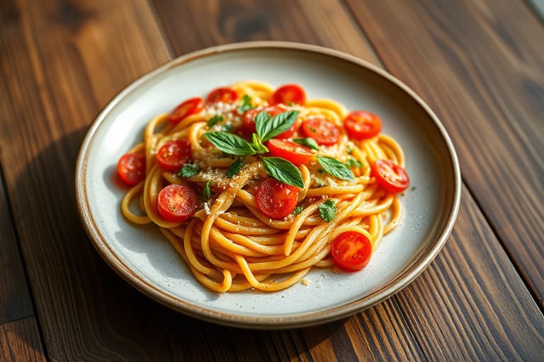 Pepperoni-pasta og grønnsaksgrateng