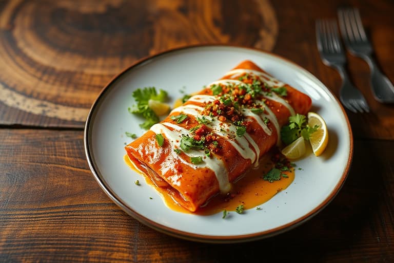 Hjortekylling Enchiladas