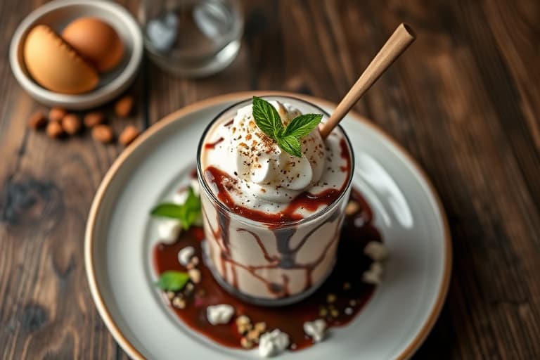 Gale sjokoladeshakes