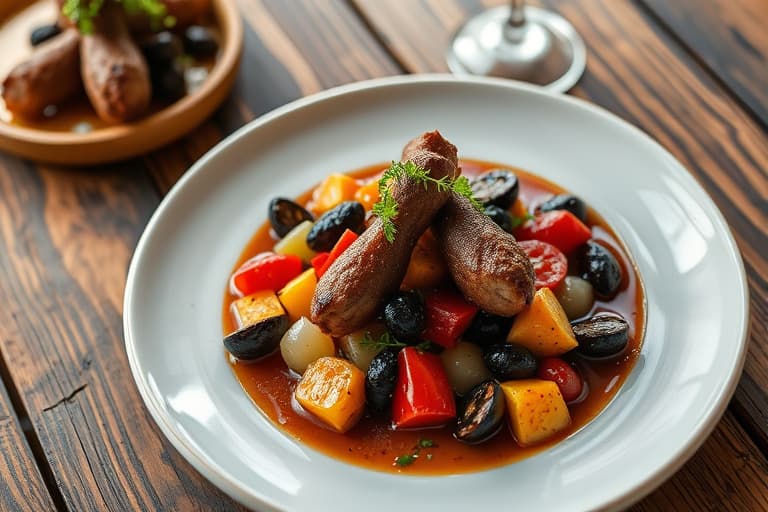 Røde bønner og ris  
Moros og Cristianos  
Moros y Cristianos