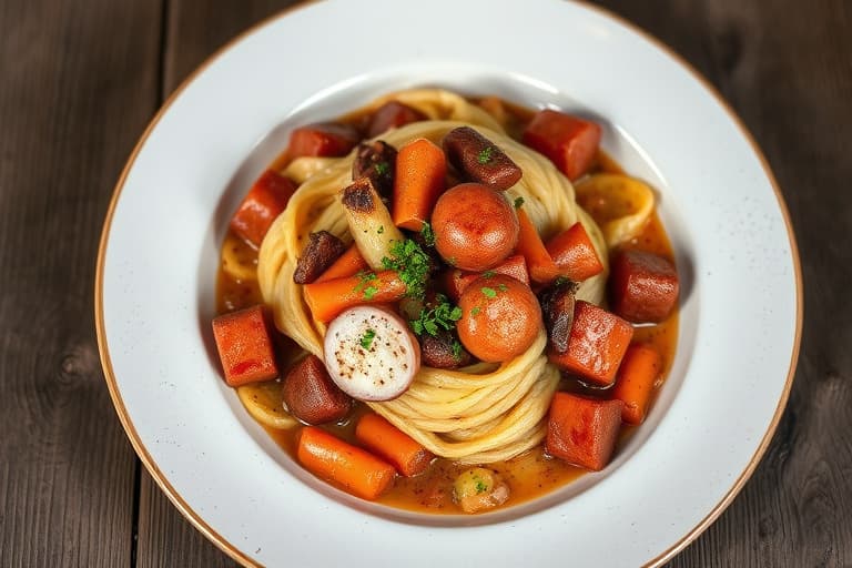 Søtpotet- og pastinakkgrateng