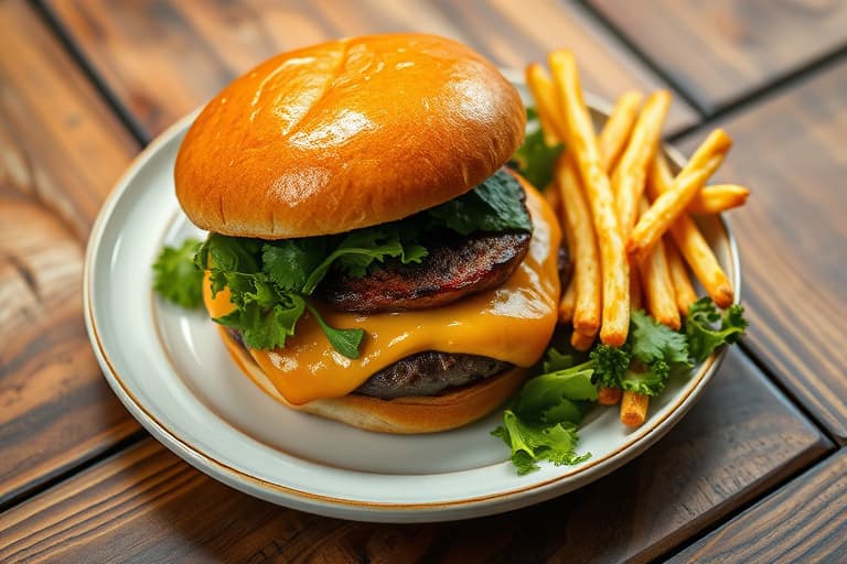 Chuck Wagon Cheeseburger Stekepanne