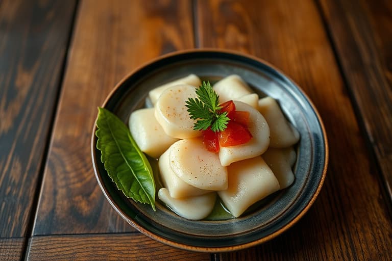 Pagoda ris dampet i lotusblad Com Hap La Sen