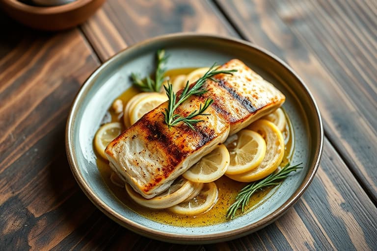 Rosemary-spydede sverdfisk-spyd