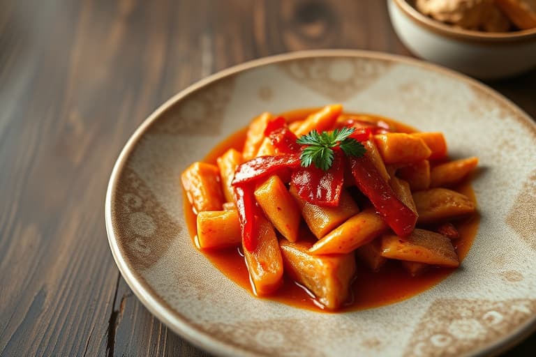 Kimchi- og indrefiletwok