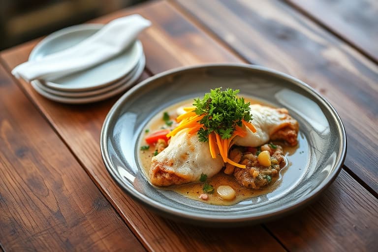 Cheerleaders kylling med ris