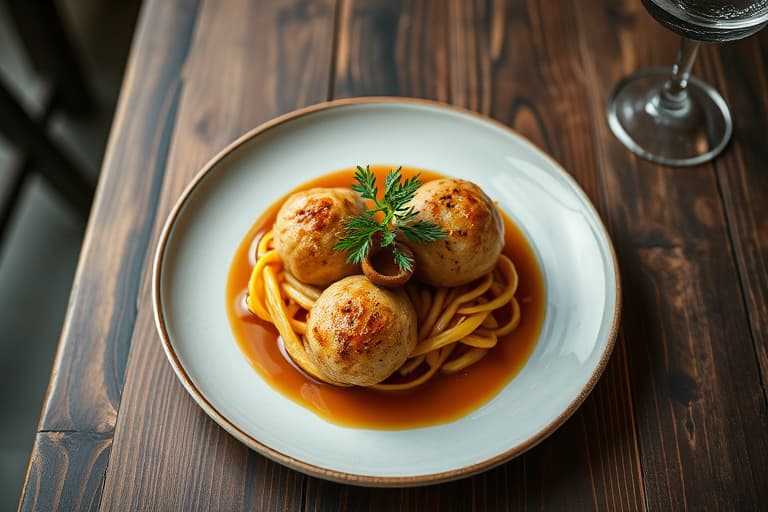 Jacks kjøttboller i små brød