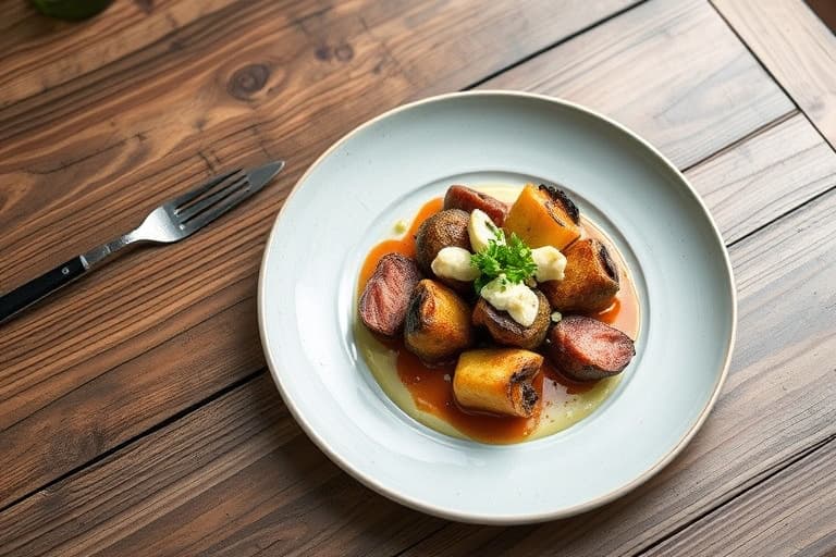 Grillet baby-artisjokk, gigantebønner og fetaostsalat