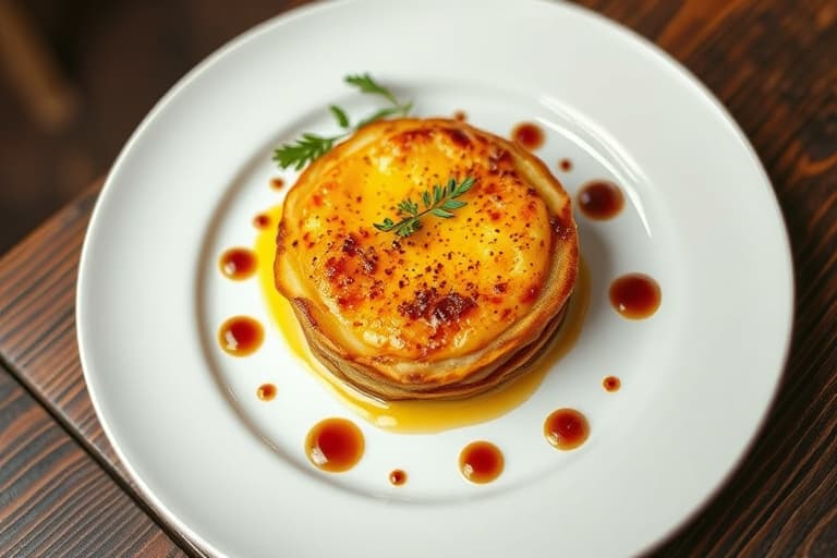 Rons Parsnip Latke Brûlée