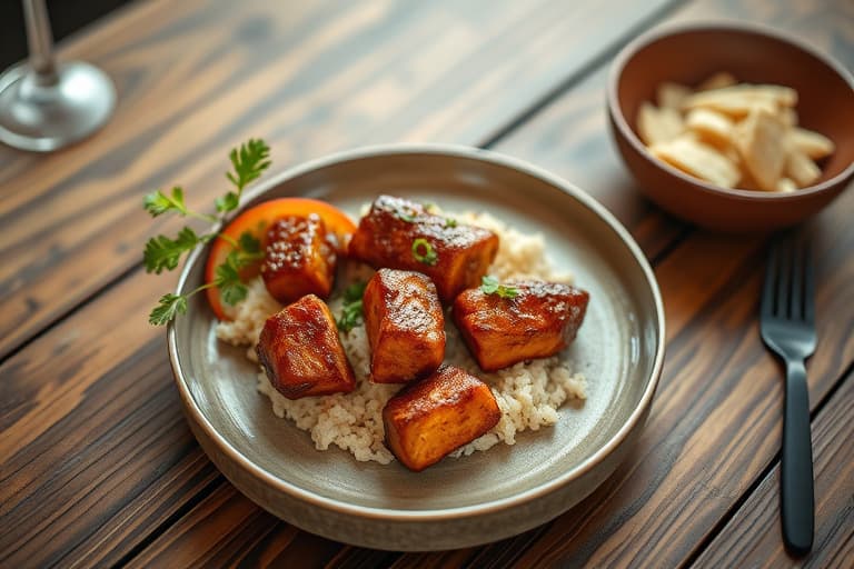 BBQ-rub, ovnsstekt kylling