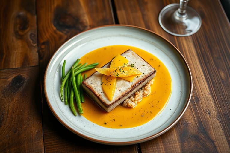 Svinefilet med honning- og sennepssaus