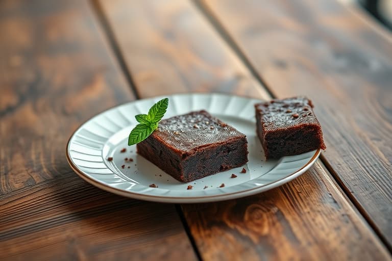 Fudgeaktige brownies