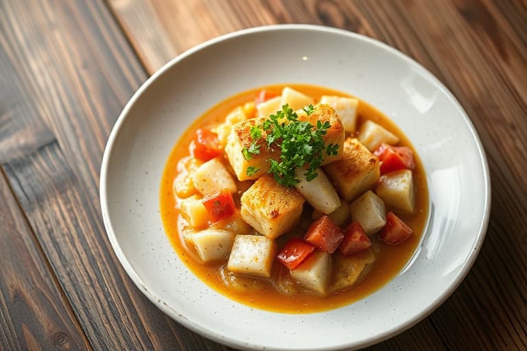 Sams Fried Poke med tunfisk