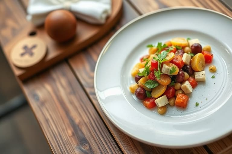 Sunnys ruccolasalat med Waldorf-inspirert tilbehør