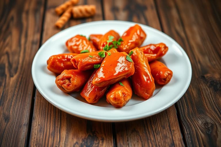 HOT Hot Buffalo Wings uten ben