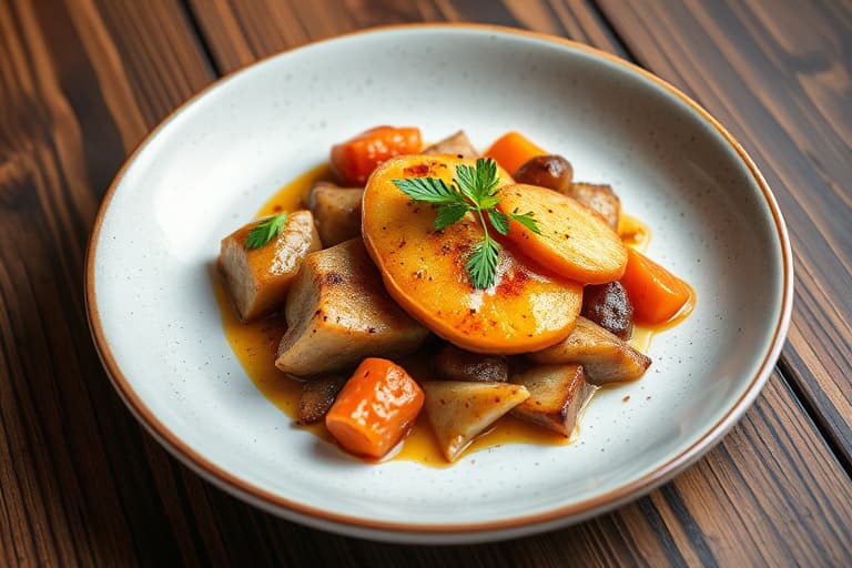 Ovnsbakt søt og smakfull brunsris