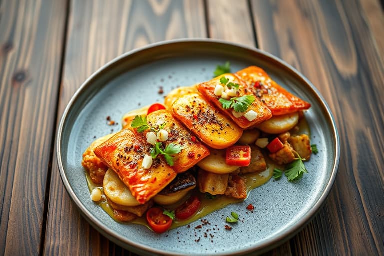 Grillet pimiento-ostesmørbrød