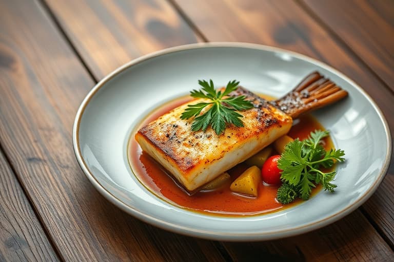 ChilkaStyle Pan-Seared Black Bass