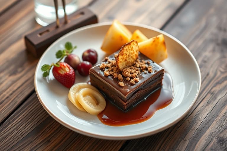 Den store, feite, seige sjokoladekjeks med sjokoladestykker