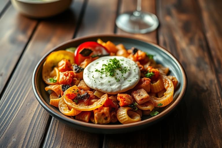 En enkel langsomkokt fransk dip