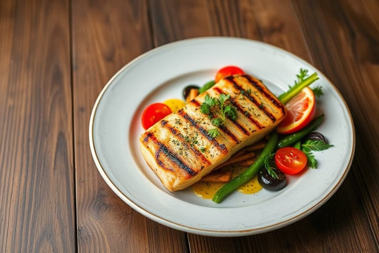 Marinerte grillede reker