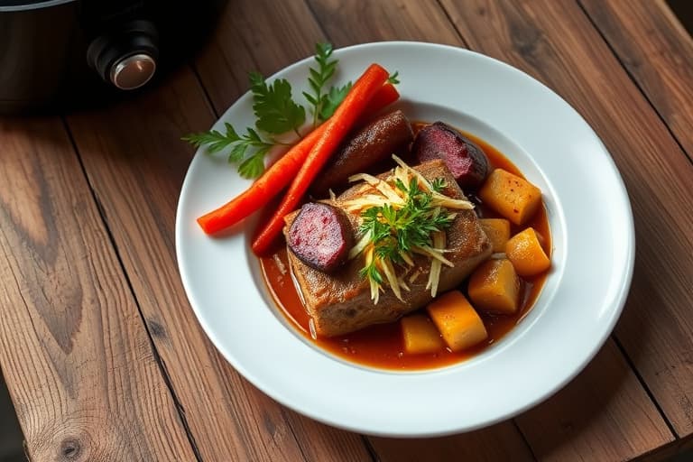 Fantastisk svinefilet i slow cooker