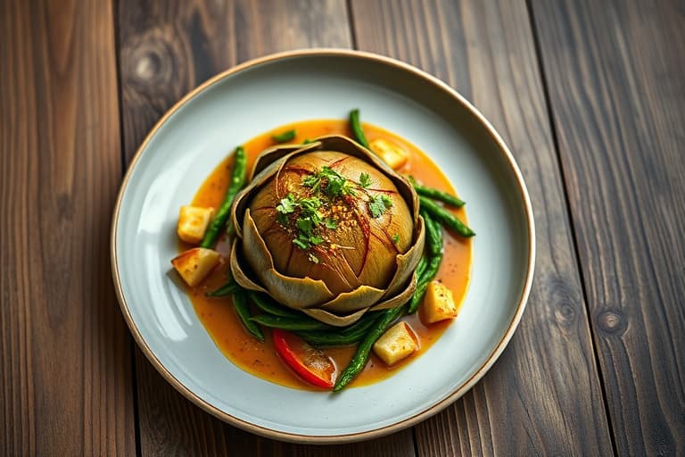 Hot Artichoke- og spinatdipp II