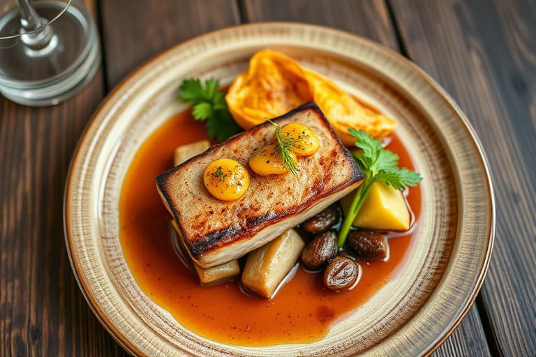 Bakt kylling med honning- og sennepssaus