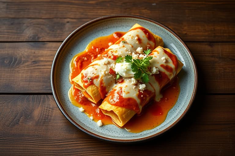 Angelas fantastiske enchiladas