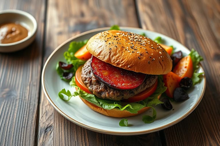 Faktisk deilige kalkunburgerer