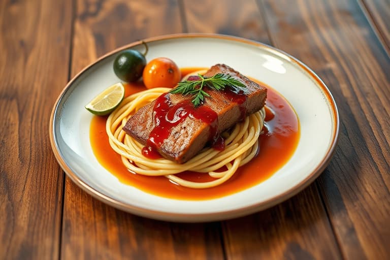 Balsamico-ovnsbakt svinefilet