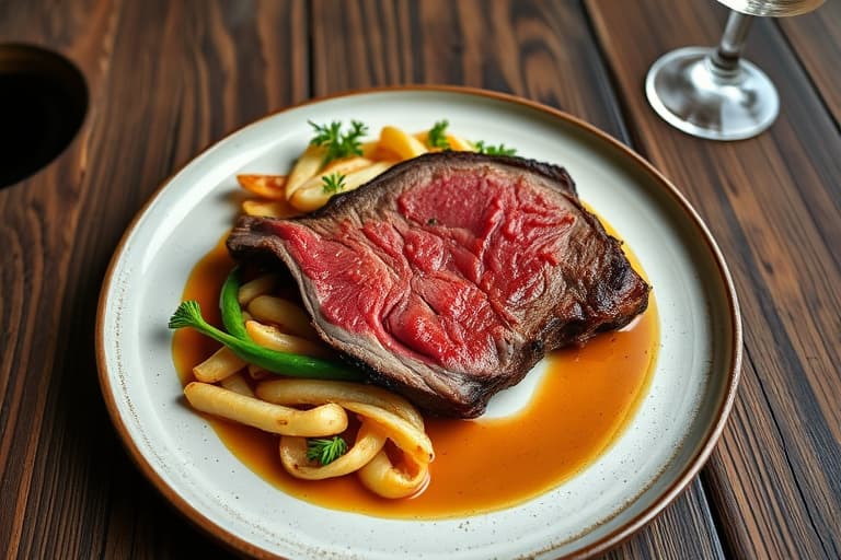 Hvitløkens prime rib