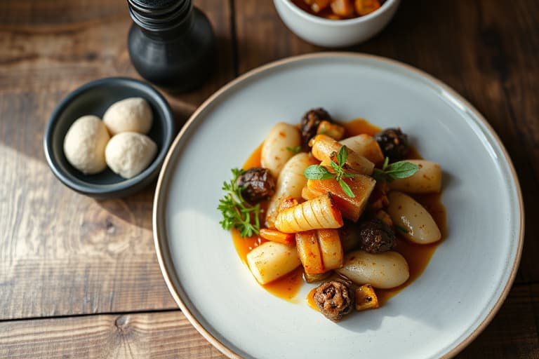 Syrlig langsomkokt svinerull