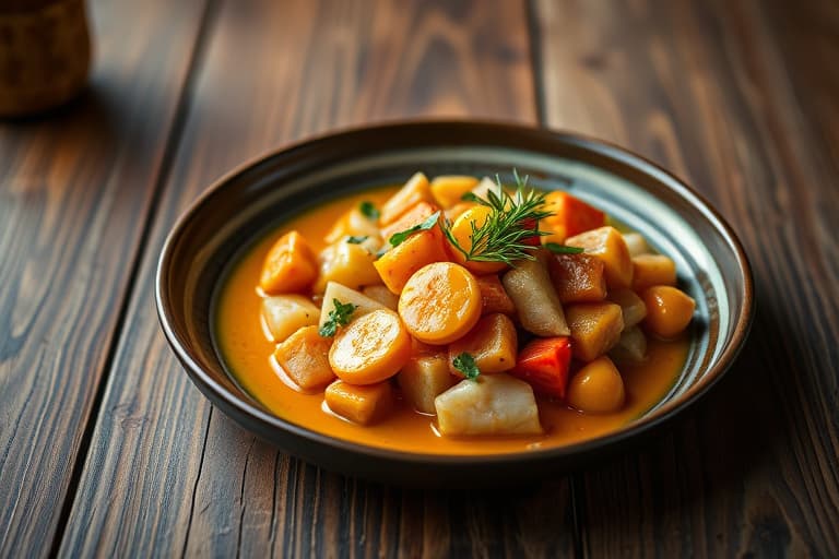 Asiatisk oransje kylling